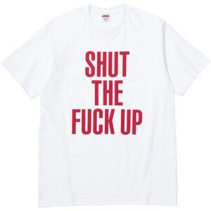Supreme®/Number (N)ine Shut Up Tee - FW25 - White